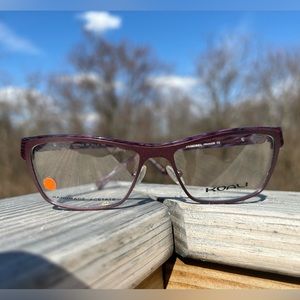 Koali metal eyeglass frames. New w demo lenses.